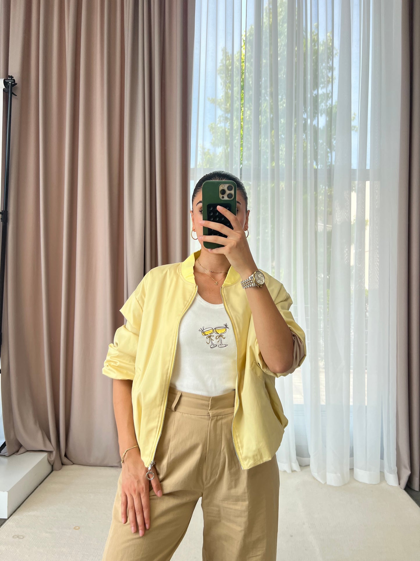 Basic Cotton Tank Top – Weiß
