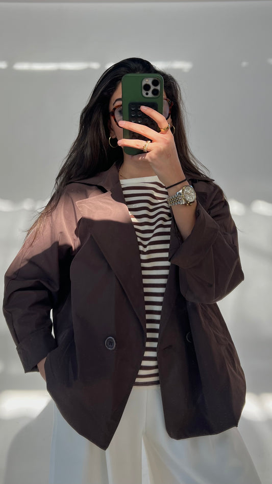 Elegante Kurzjacke im Blazer-Stil