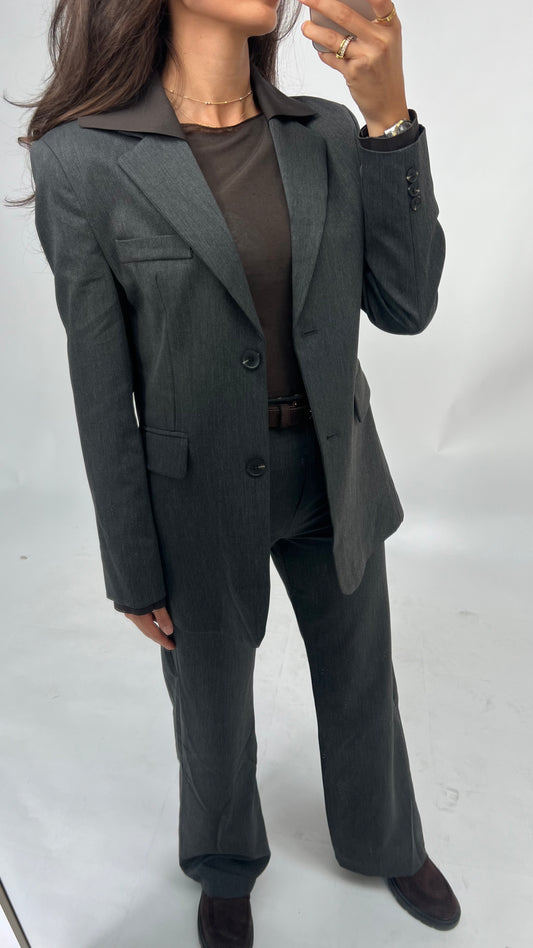 Eleganter Blazer in Anthrazit