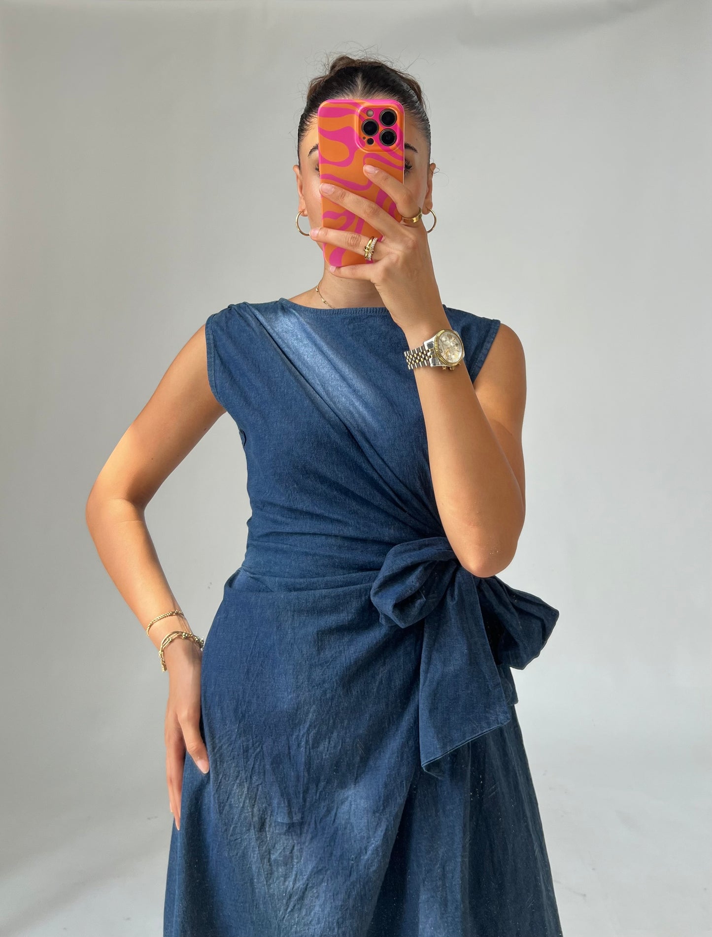 JEANS KLEID