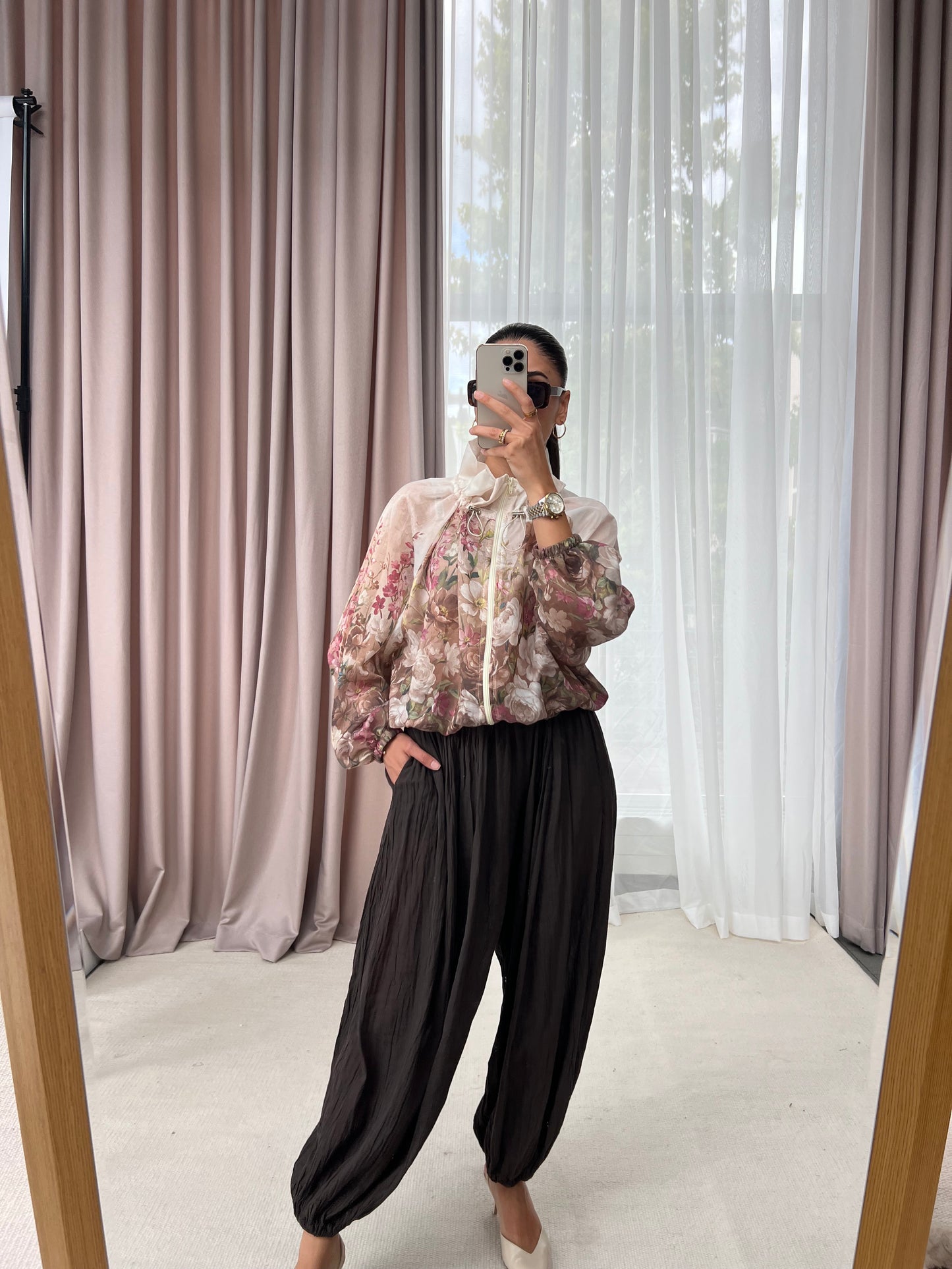 Blumenjacke