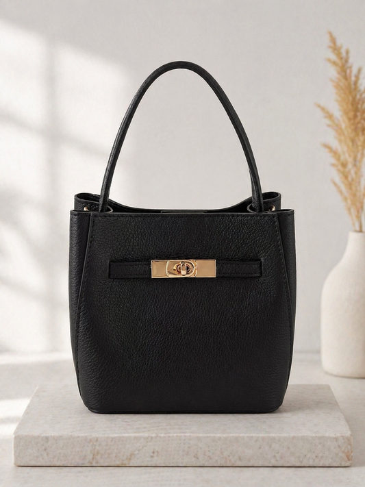 Elgante Lederhandtasche