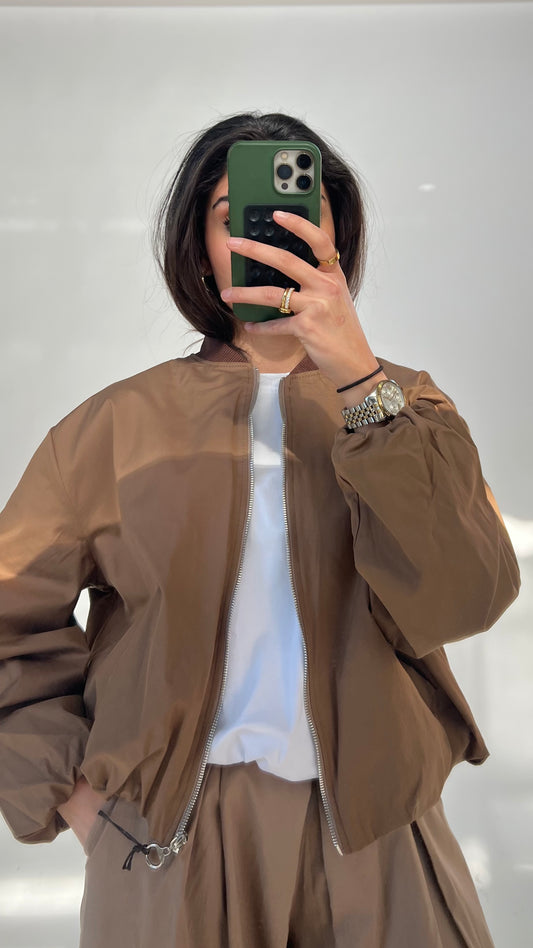 Leichte Jacke mit Reißverschluss
