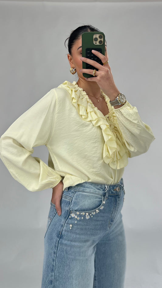 Leichtes Rüschen-Top