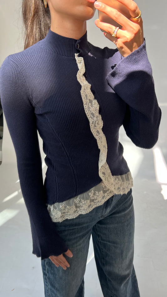 Spitzen Cardigan