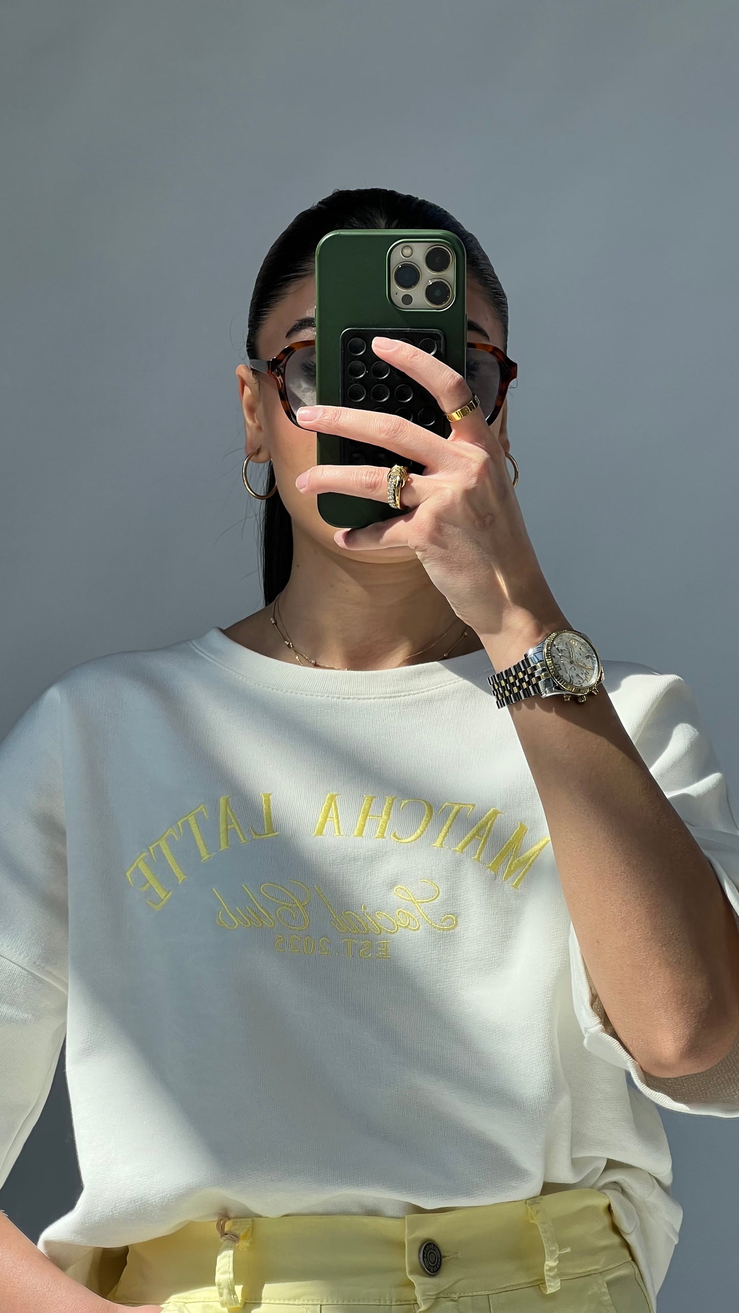 Matcha Latte Sweatshirt