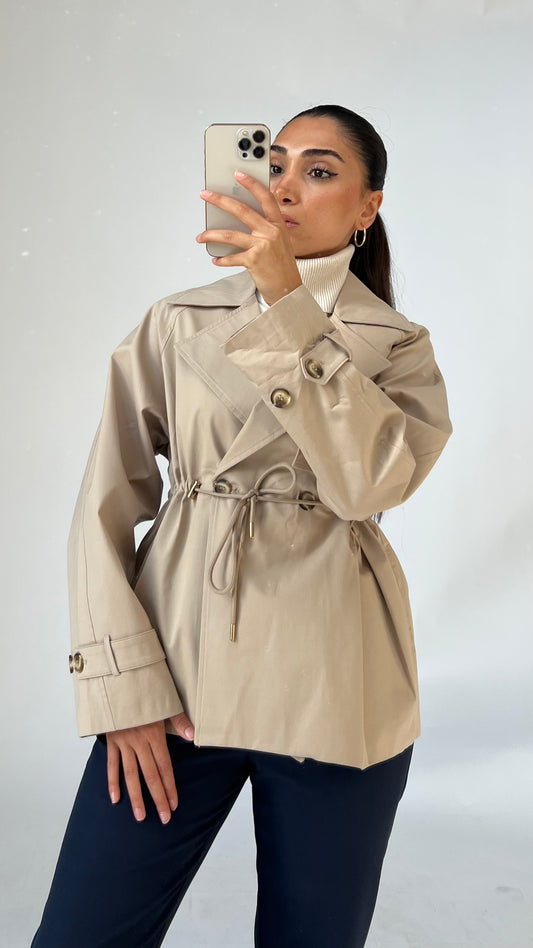 Kurzer Trenchcoat Malia