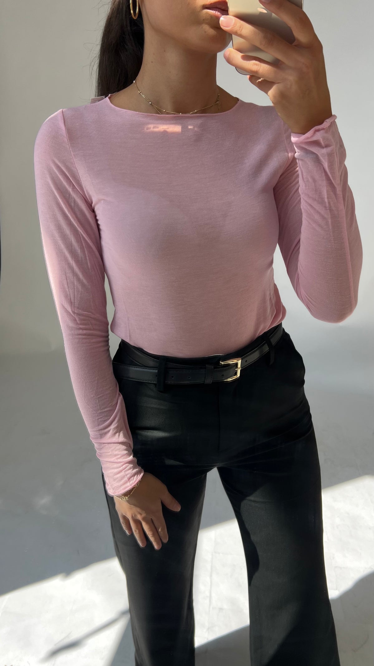 Longsleeve mit Kaschmir
