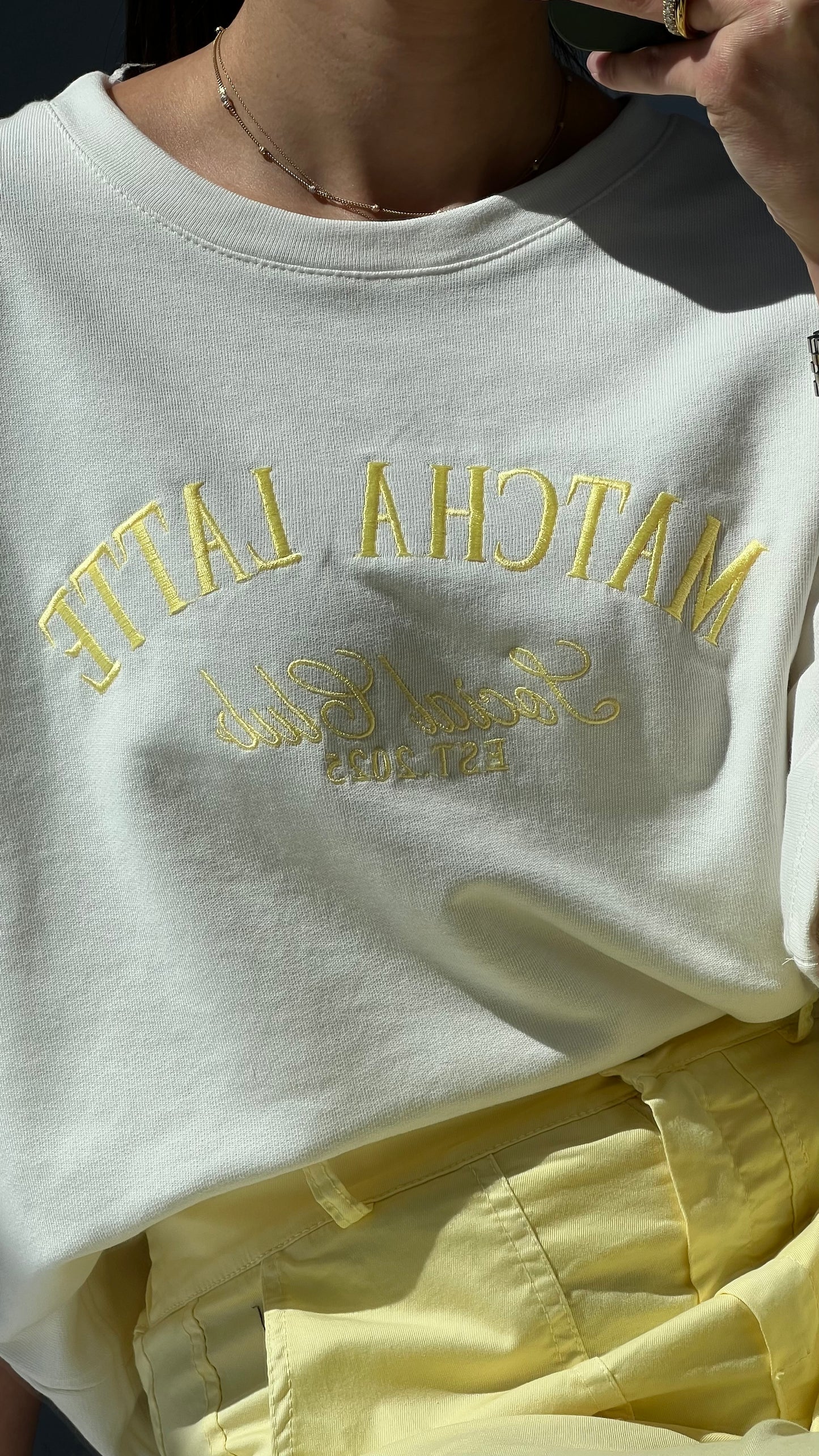 Matcha Latte Sweatshirt