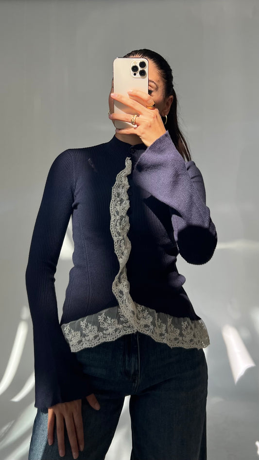 Spitzen Cardigan