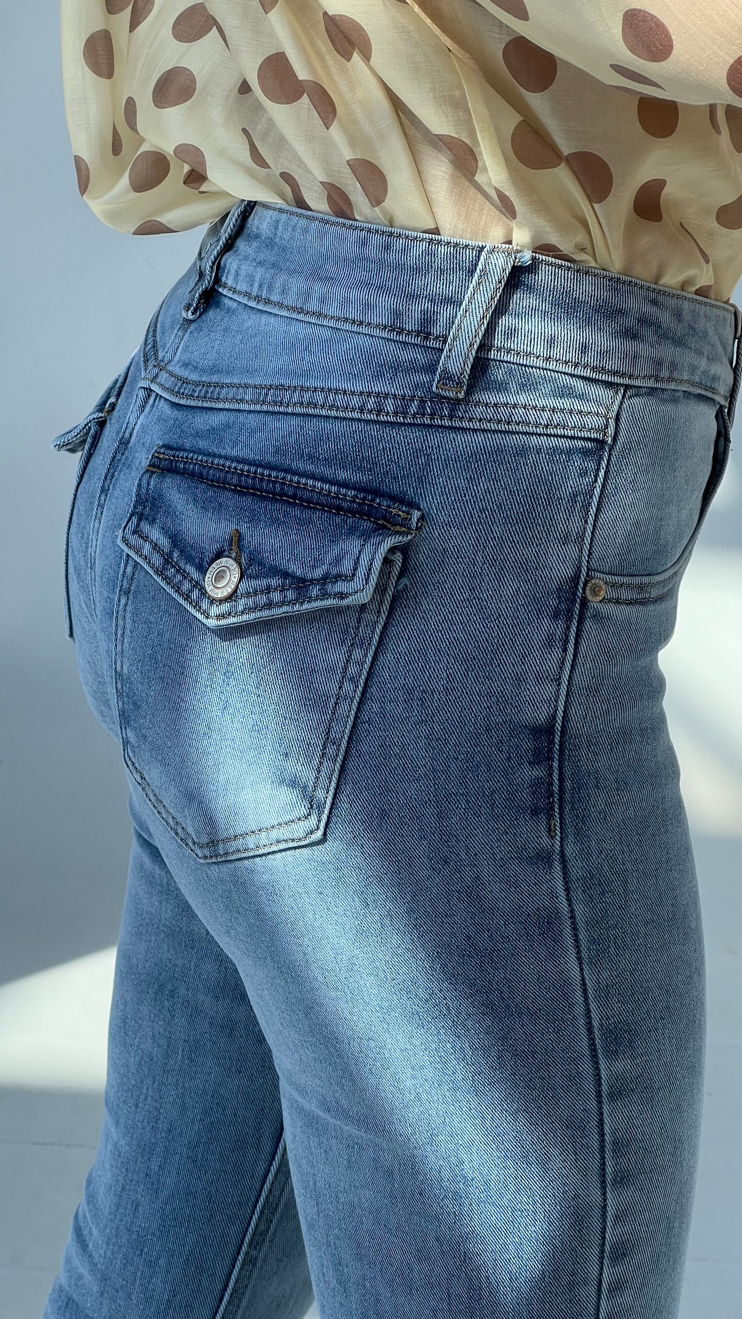 Slim Flared Jeans