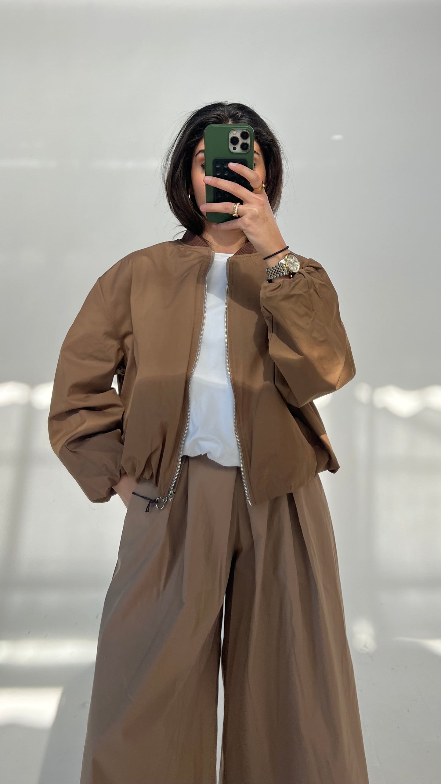 Leichte Jacke mit Reißverschluss