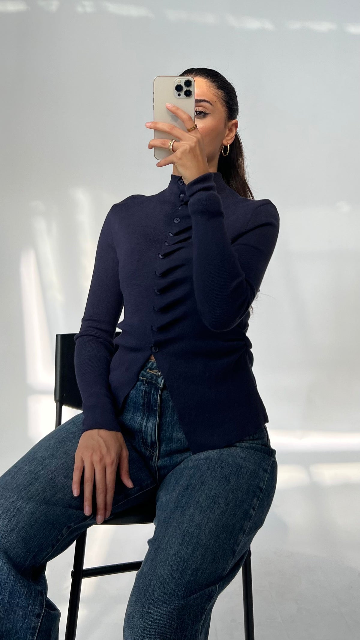Strickjacke Luisa Langarm