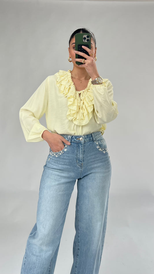 Leichtes Rüschen-Top