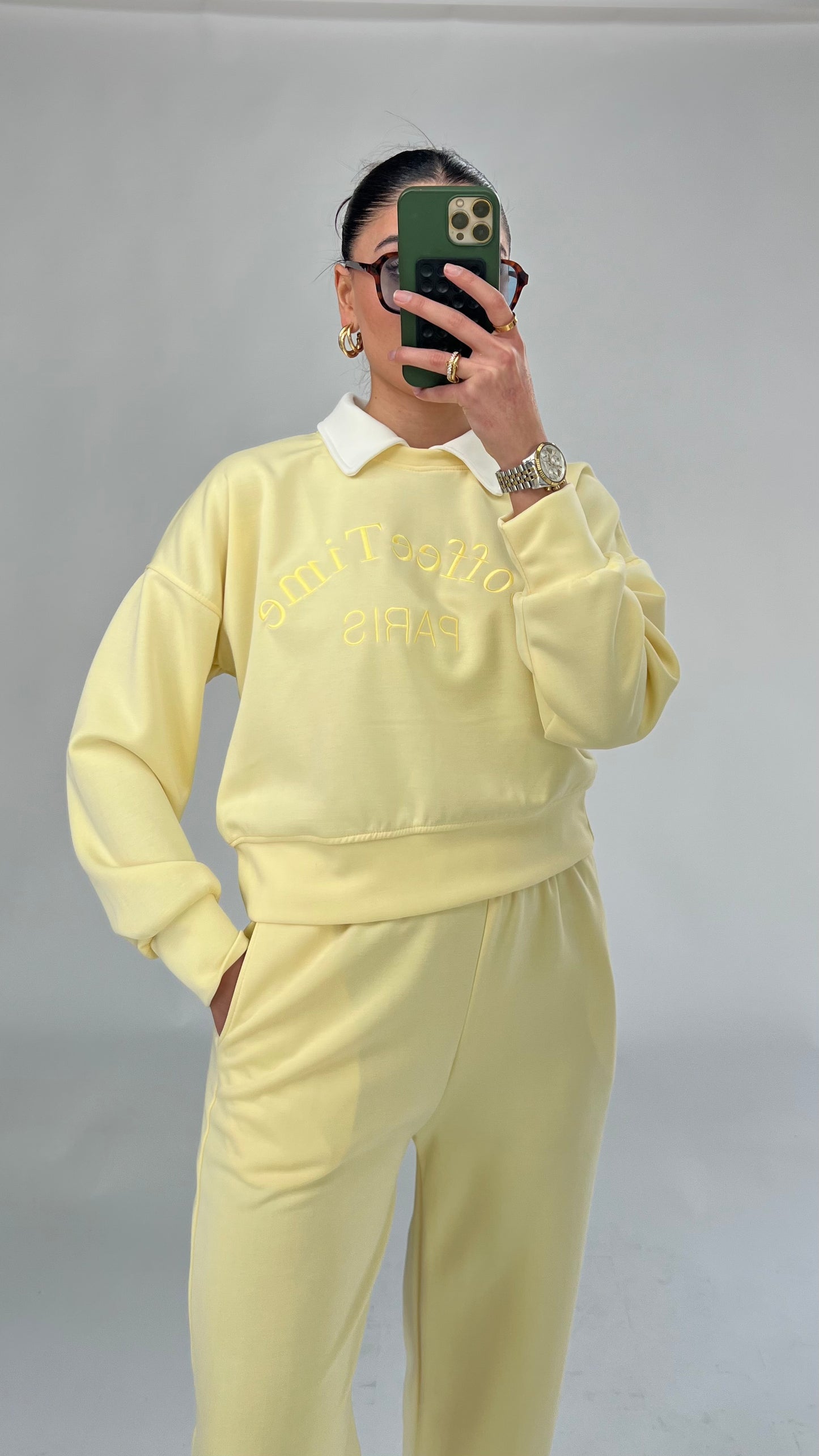 Zweiteiler „Coffee Time Paris“